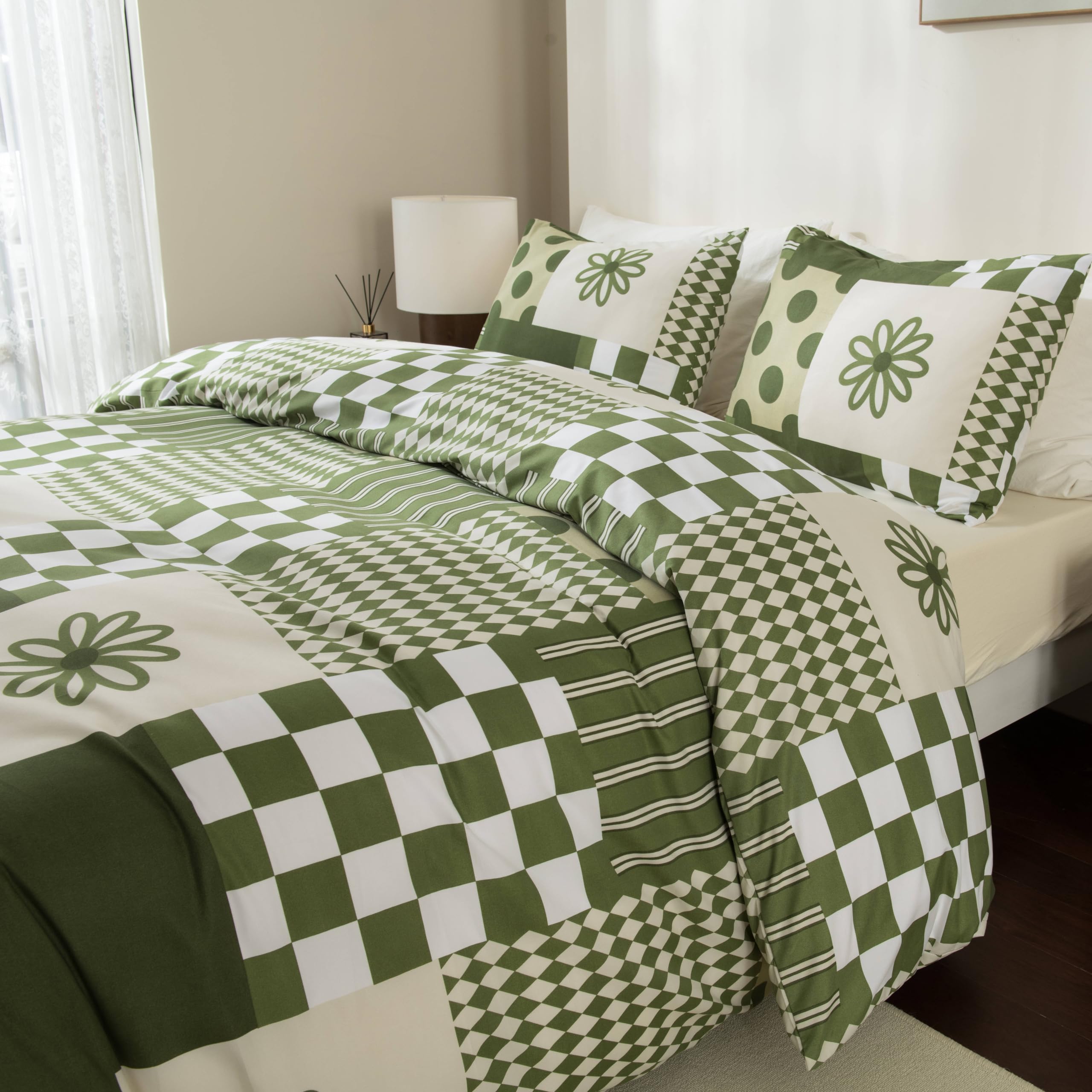 Slumblr® Floral Geometric Duvet Set Slumblr