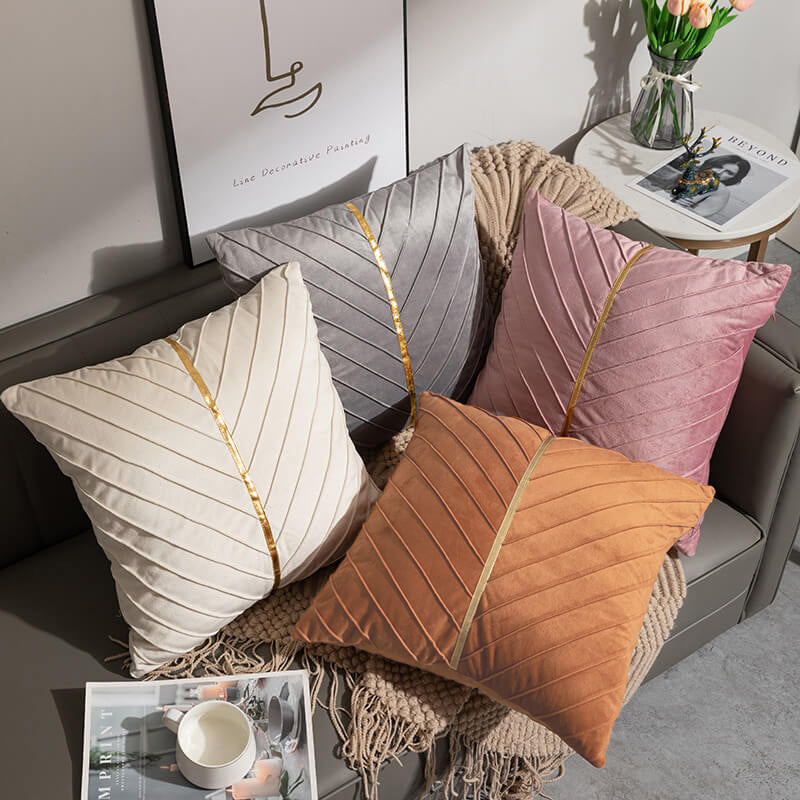 Slumblr® Geometric Velvet Pillow Cover Slumblr