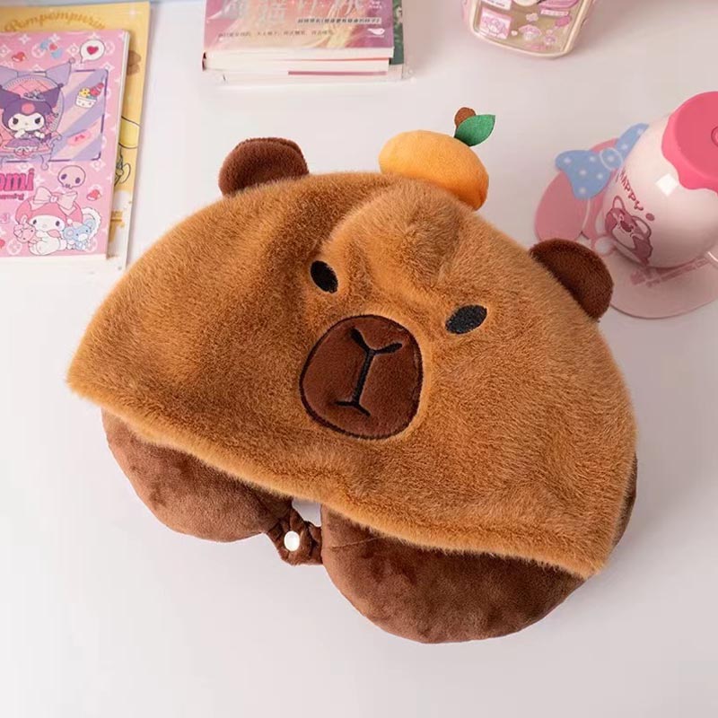 Slumblr® Capybara Travel Pillow