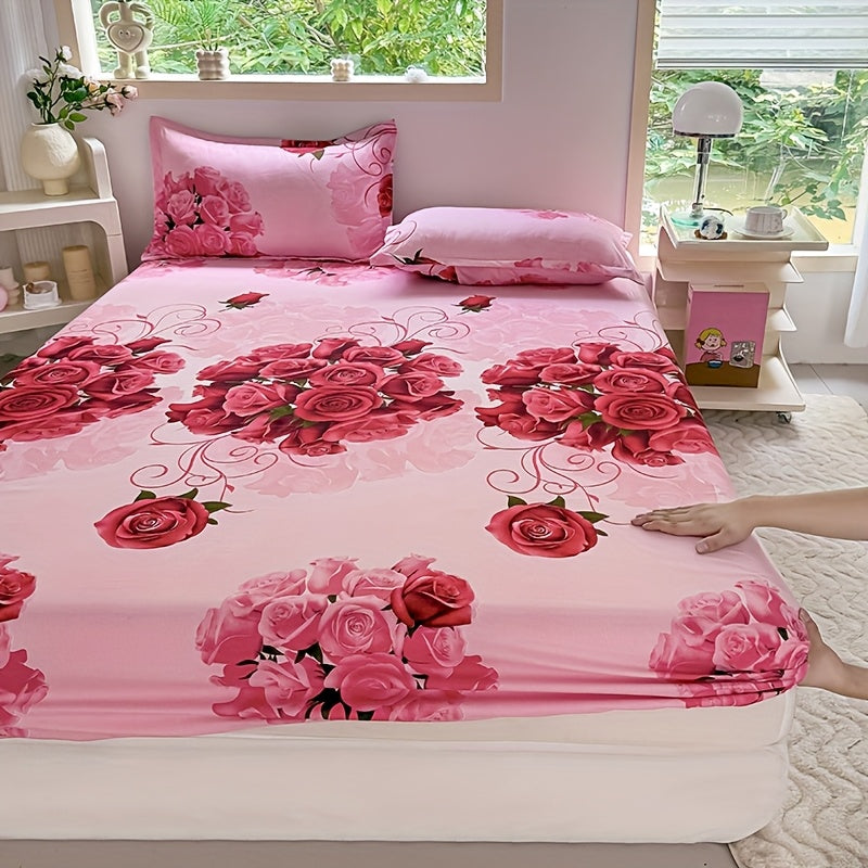 Slumblr® Floral Fitted Sheet Set Slumblr
