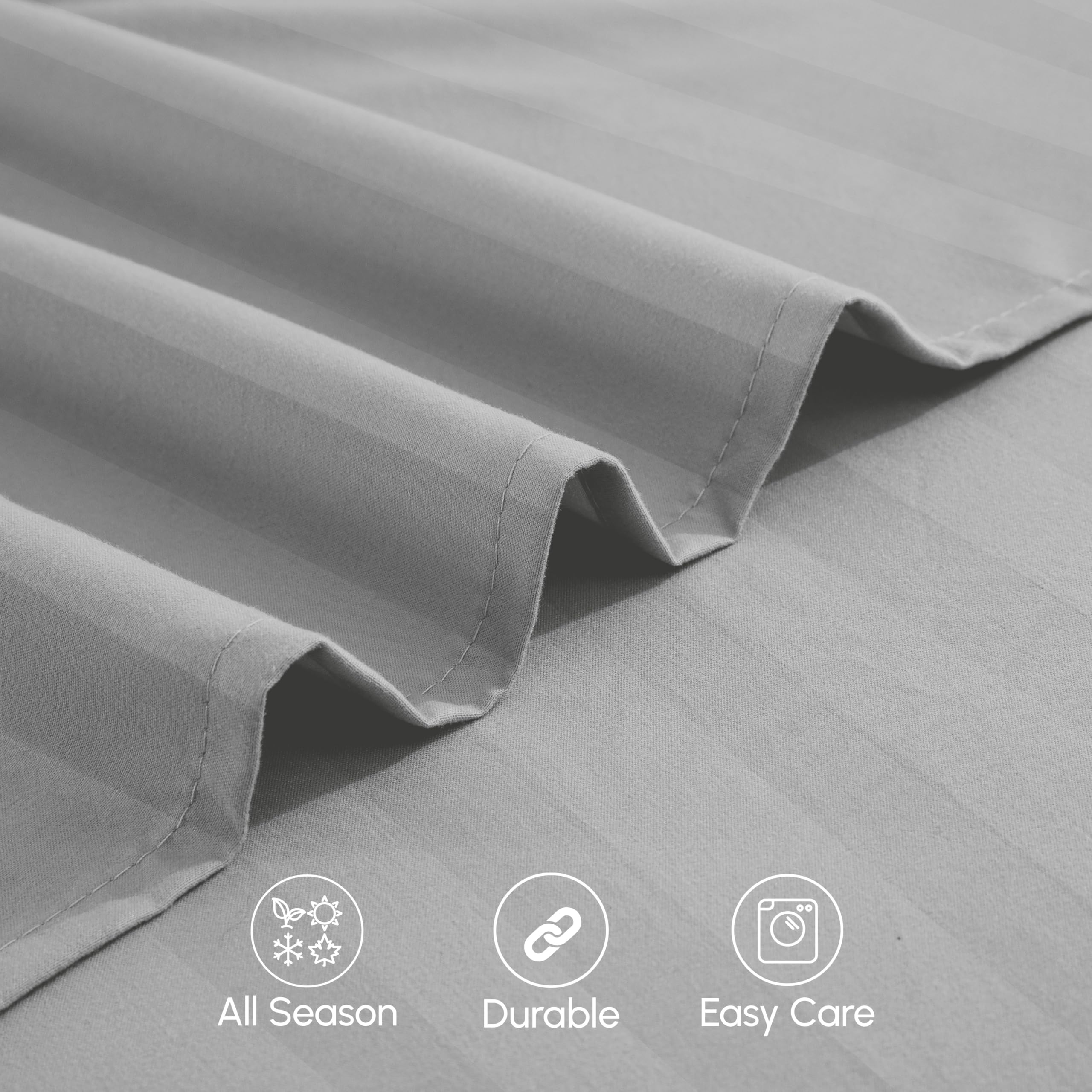 Slumblr® Solid Stripe Sheet Set