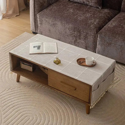 Slumblr® Coffee Table Cover with Pockets Slumblr