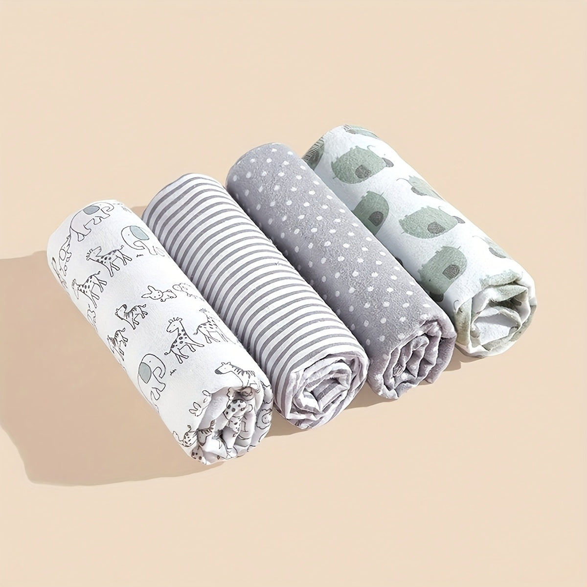 Slumblr® Baby Swaddle Blankets (4 Pcs)