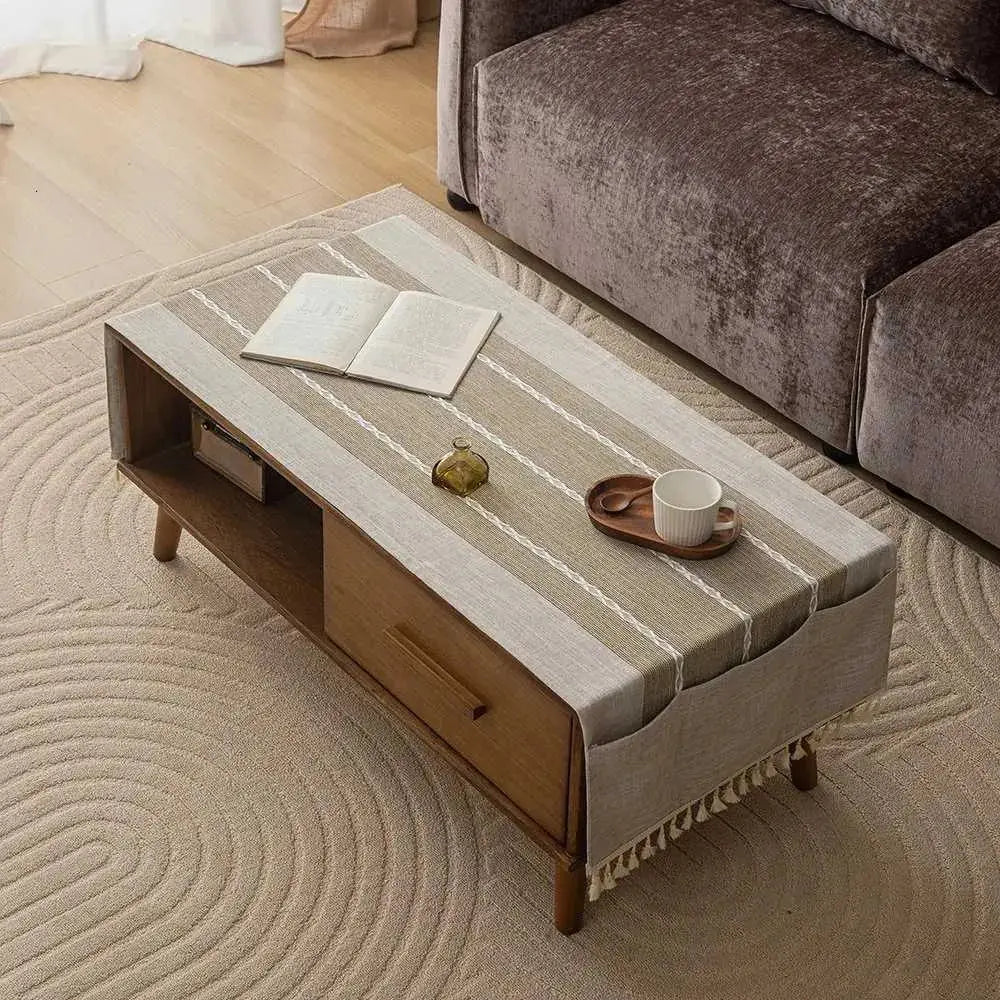 Slumblr® Coffee Table Cover with Pockets Slumblr