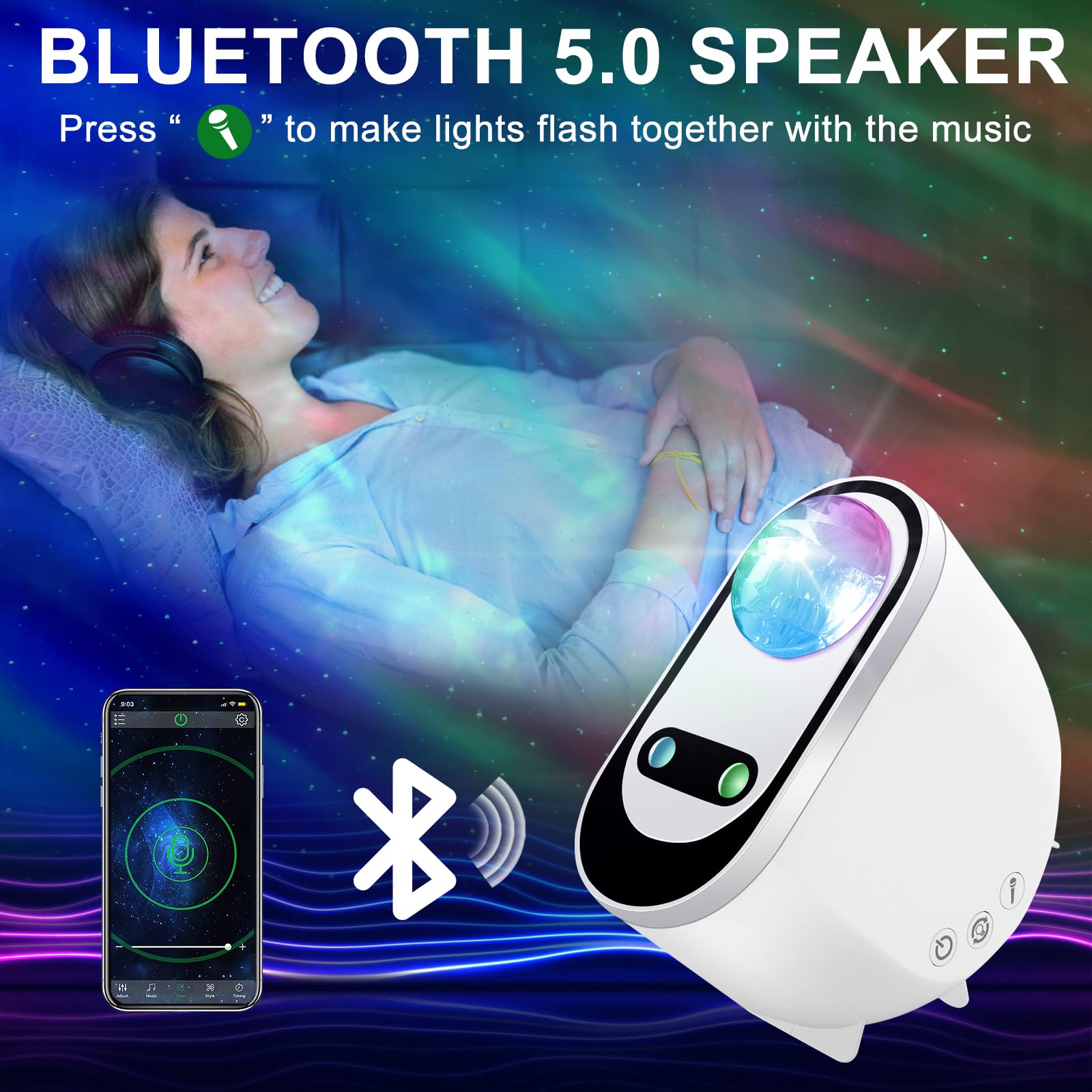 Slumblr® Ocean Wave Projector