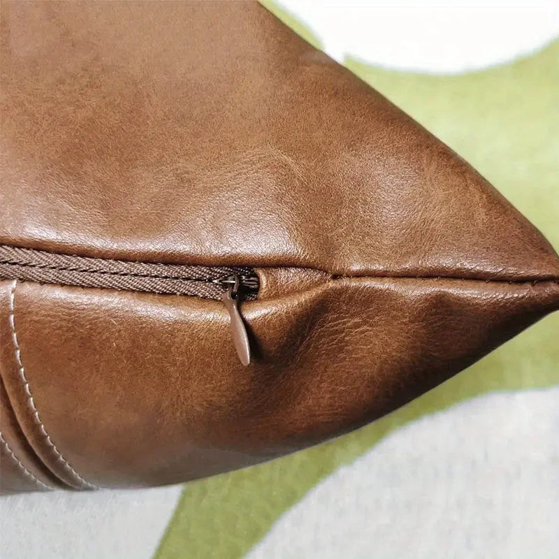 Slumblr® Faux Leather Pillow Cover Slumblr