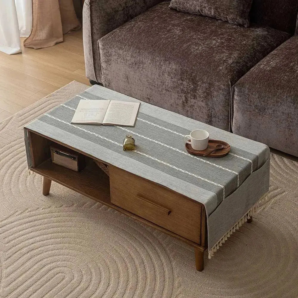 Slumblr® Coffee Table Cover with Pockets Slumblr