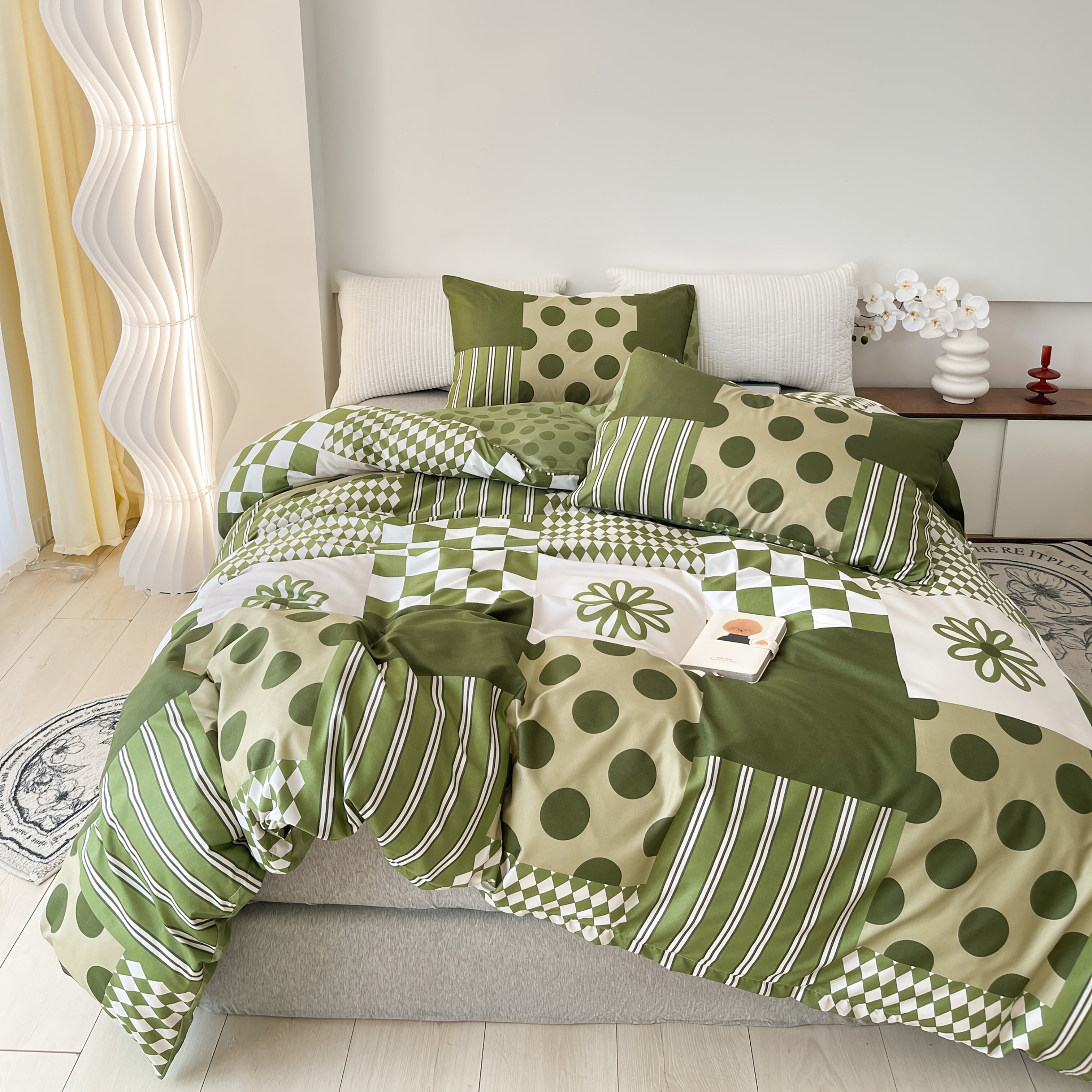 Slumblr® Floral Geometric Duvet Set Slumblr
