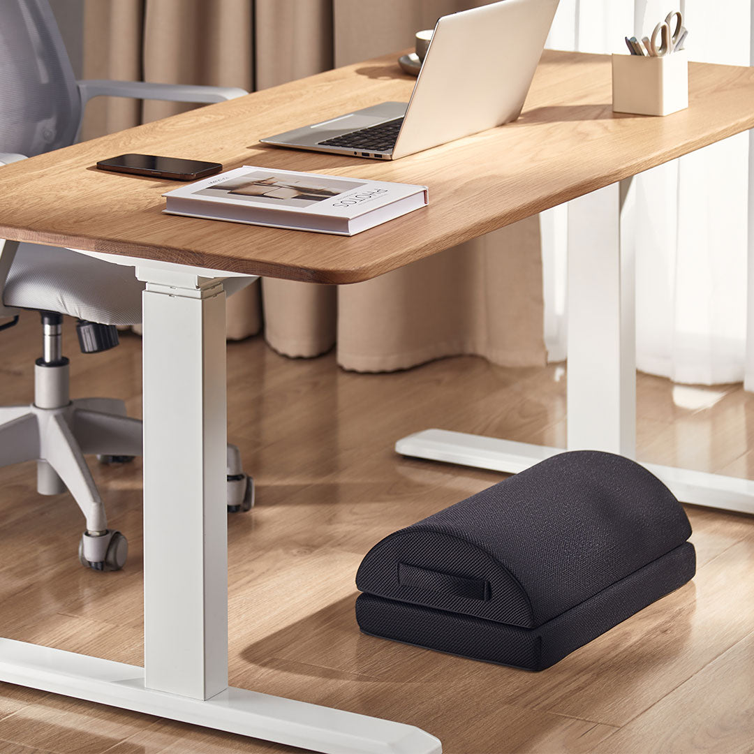 Slumblr® Adjustable Memory Foam Desk Footrest