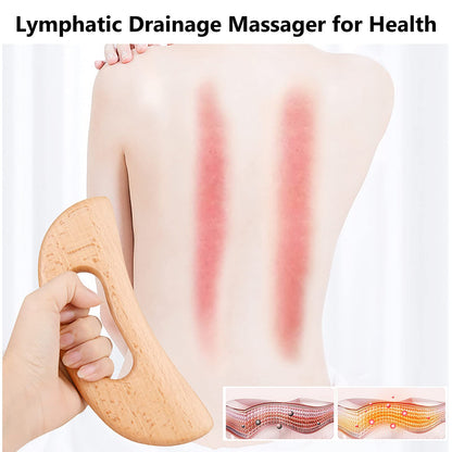 Slumblr® Wooden Gua Sha Massage Tool