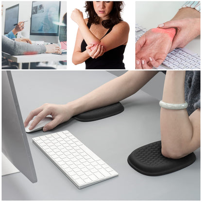 Slumblr® Ergonomic Desk Wrist Rest Pad (2 Pcs)