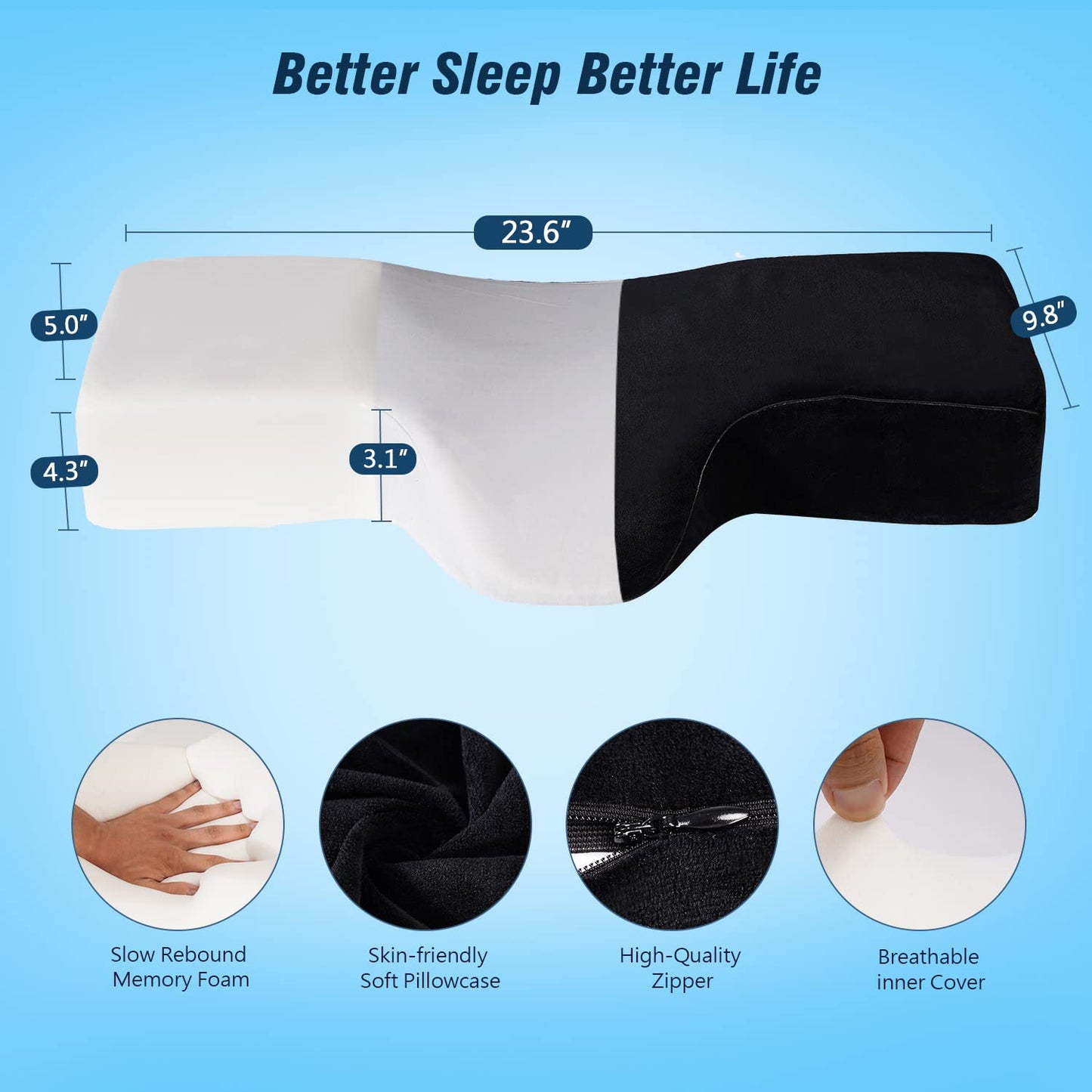 Slumblr® Lash Extension Support Pillow