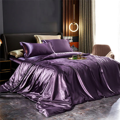 Slumblr® Luxury Mulberry Silk Bedding Set (4pcs)