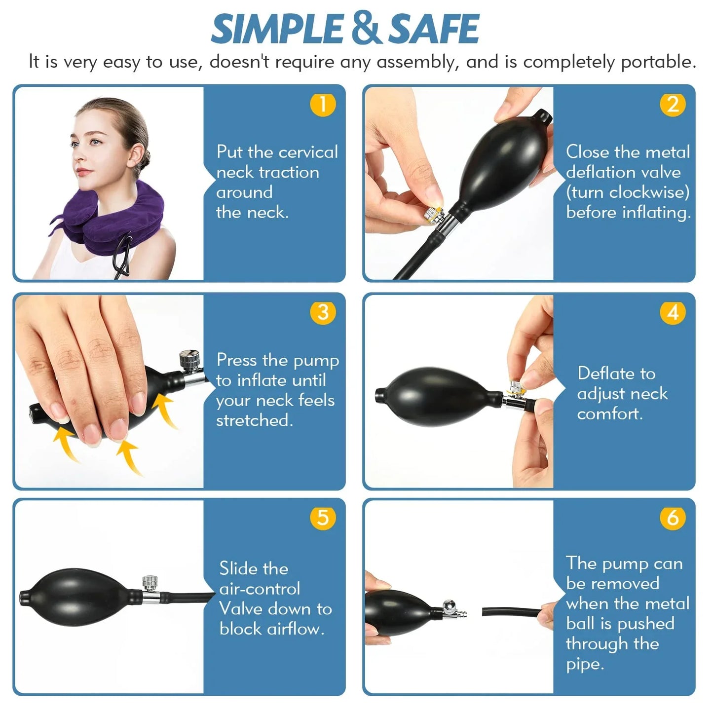 Slumblr® Traction Stretcher Device Inflatable