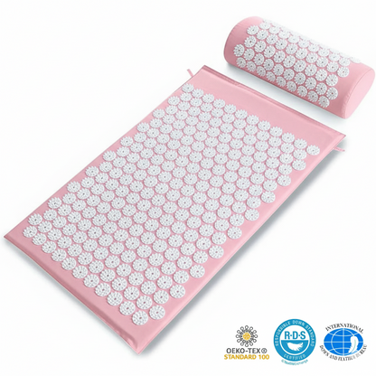 Slumblr® Acupressure Relaxation Mat and Pillow Set