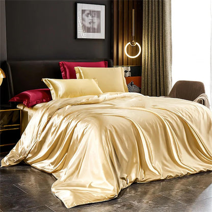 Slumblr® Luxury Mulberry Silk Bedding Set (4pcs)