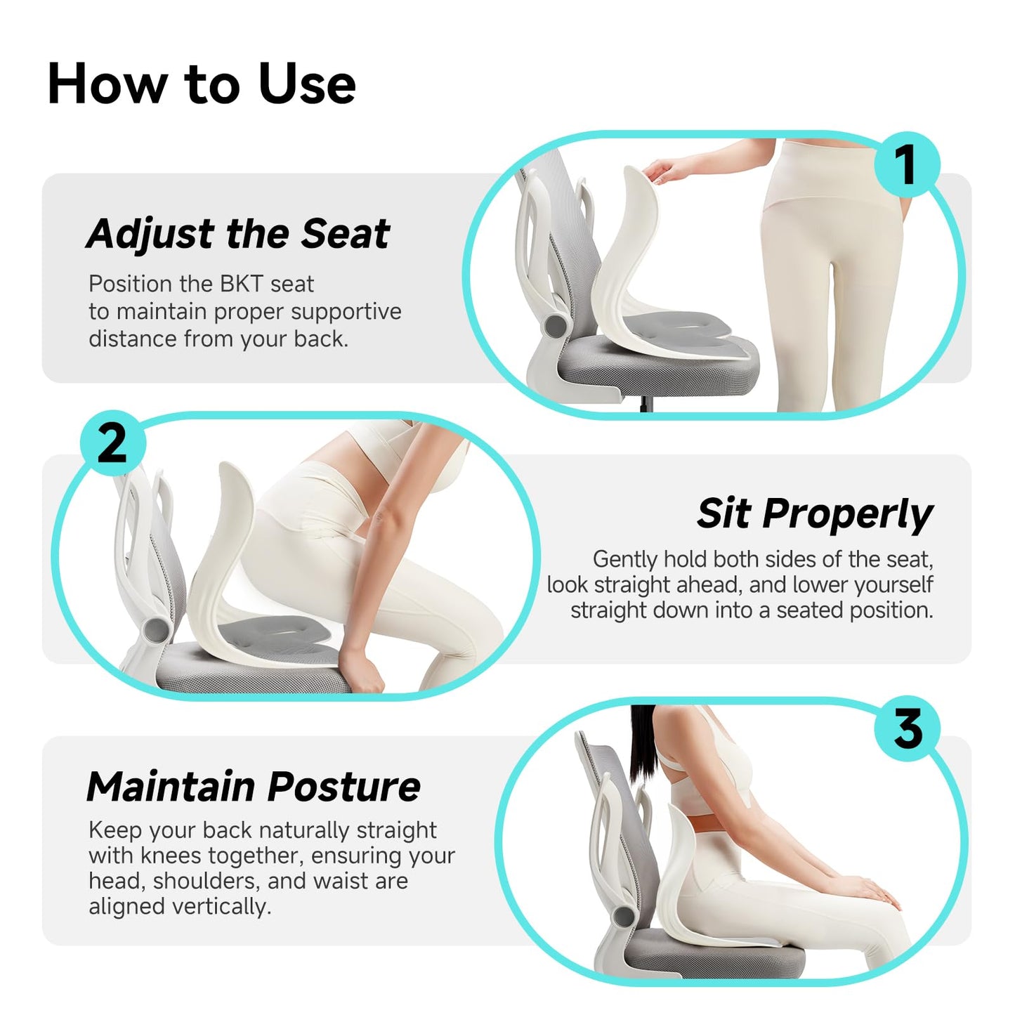 Slumblr® Portable Lumbar Support Office Chair Cushion