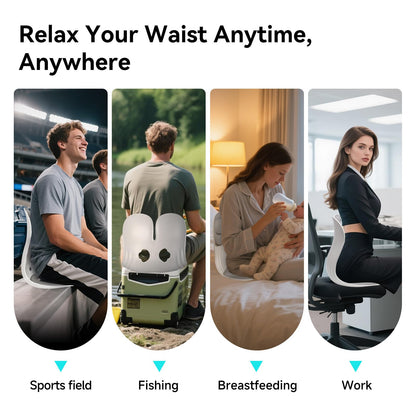 Slumblr® Portable Lumbar Support Office Chair Cushion
