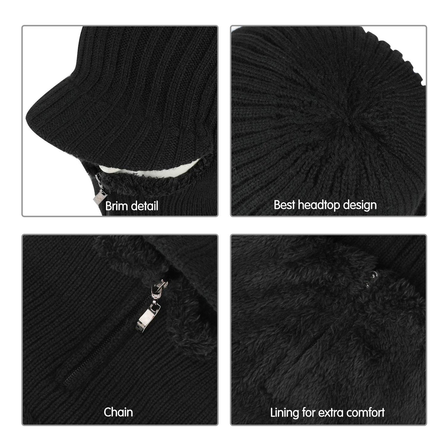 Slumblr® Winter Fleece Balaclava Beanie