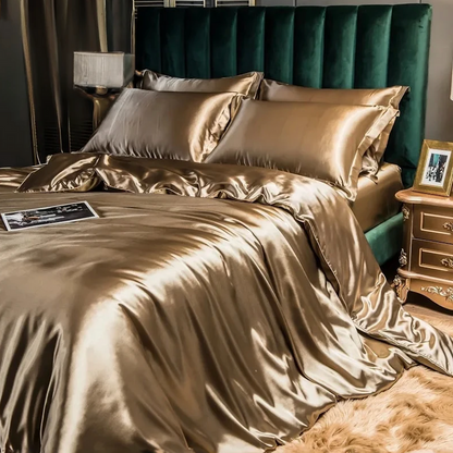 Slumblr® Luxury Mulberry Silk Bedding Set (4pcs)